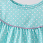 Blue under the sea Embroidered Bloomer Set