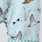 Green Duck Pocket Romper