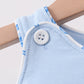 Blue Shells Embroidered Bubble