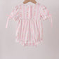 Pink Goose Smocked Bubble