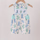Blue Boots Smocked Jon Jon