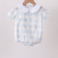 Blue Gingham Bubble