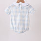Blue Gingham Bubble
