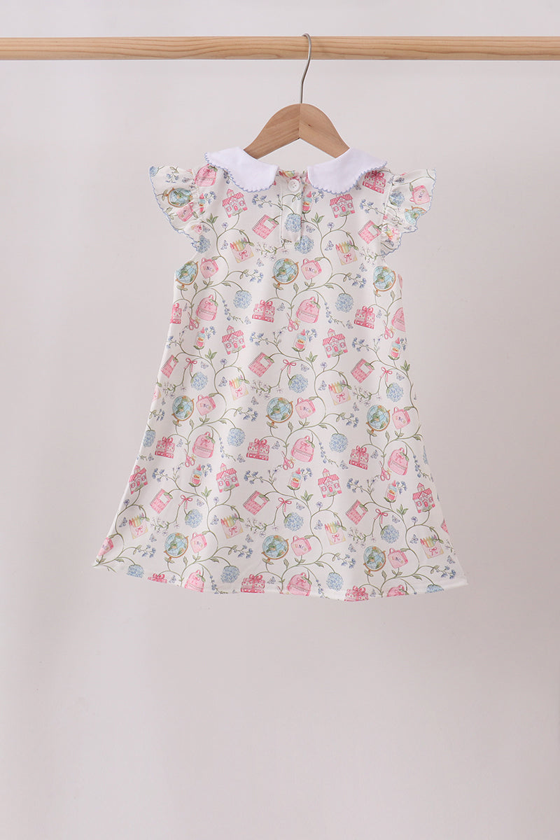 Hydrangea Ruffle Dress
