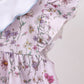 Purple Garden Ruffle Dress