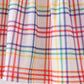 Red ABC Embroidered Plaid Bloomer Set