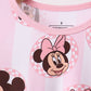 Pink character bamboo pajama set