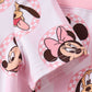 Pink character bamboo pajama set