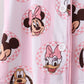 Pink character bamboo pocket pajama set