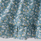 Teal Floral Lace Bow Dress
