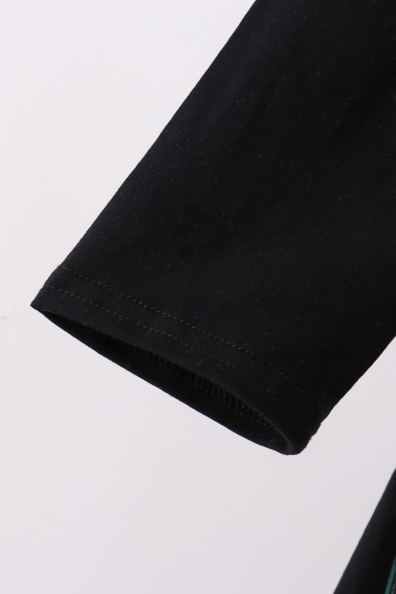Black princess bamboo dress
