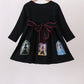 Black princess bamboo dress