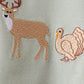 Sage Hunting Embroidered Pants Set