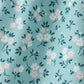 Green Floral Smocked Ruffle Shorts Set