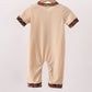 Camouflage duck applique romper