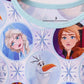 Blue frozen character bamboo pajama set