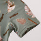 Green Hunting Bamboo Romper