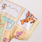 Yellow winnie the pooh bamboo romper