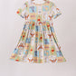 Yellow winnie the pooh bamboo dress