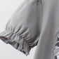 Grey Camouflage Bow Embroidery Ruffle Skorts Set