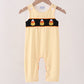 Mustard Candy Embroidery Gingham Jon Jon