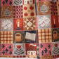 Brown Made to Worship Embroidery Ruffle Dress