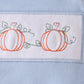 Blue Pumpkin Embroidery Bubble