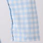 Blue Smocked Gingham Jon Jon