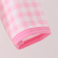 Pink Football Smocked Gingham Bubble
