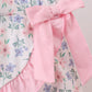 Pink Piggy Applique Ruffle Skorts Set