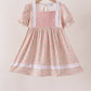 Floral Smocked Lace Dress