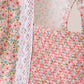 Floral Smocked Lace Pants Set