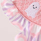 Purple Ghost Smocked Bloomer Set
