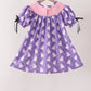Purple Spooky Cute Smocked Dress