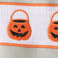 Green Pumpkin Smocked Shorts Set