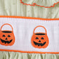 Green Pumpkin Smocked Dress