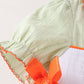 Green Pumpkin Smocked Dress
