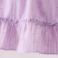 Purple Candy Smocked Ruffle Shorts Set