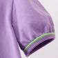 Purple witch applique dress