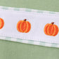 Green Pumpkin Embroidery Shorts Set