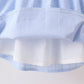 Blue Pumpkin Embroidery jacquard Ruffle Dress