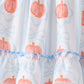Blue Pumpkin Embroidery Ruffle Bloomer Set