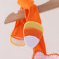 Pink Gingham Candy Corn Dress
