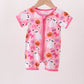 Pink Ghost Bamboo Romper