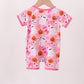 Pink Ghost Bamboo Romper