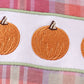 Camel Pumpkin Embroidery Plaid Bubble