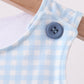 Blue Pumpkin Smocked Gingham Jon Jon