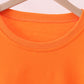 Orange Tennessee Vols Embroidery Mom&me Top