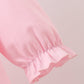 Pink Mallard Applique Ruffle Dress