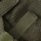 Green Fleece Bow Coat